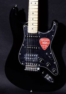 Fender USA American Special Stratocaster HSS Black/Maple w/soft case #Z581
