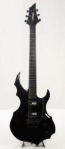 Edwards/ E-FR-130GT Black w/ soft case Free shipping Guiter From JAPAN