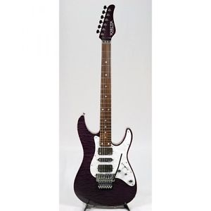 Schecter SD-II-24-MH See-thru Purple South Dakota II Used Electric Guitar Japan
