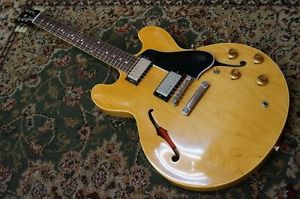 Gibson Memphis 1959 ES-335TD Vintage Natural w/hard case Free shipping #E872