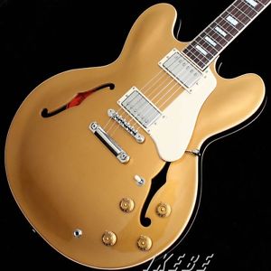 Gibson Memphis ES-335 Plain Top 2016 Limited Gold Top w/hard case F/S #Z93