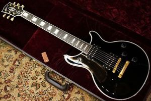 Gibson Custom Shop Tak Matsumoto DC Custom Ebony w/hard case Free shipping #E873