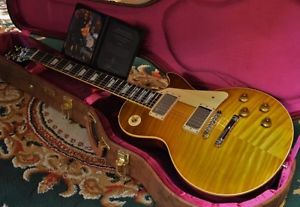 Gibson Custom Shop Ace Frehley 1959 Les Paul Gold Free shipping Guitar #E883
