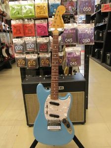 Fender Japan Mustang MG65 Blue w/soft case Free shipping Guiter From JAPAN #F97