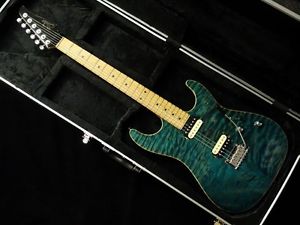 Suhr Standard Trans Teal Green w/hard case Free shipping Guiter From JAPAN #X770