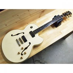 YAMAHA AES-1500 Pearl White w/hard case F/S Guiter Bass From JAPAN #P126
