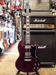 Edwards(E-SG-90LT2) cherry(smtb-u)Electric Guiter Free Shipping from JAPAN