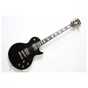Epiphone Les Paul Custom Black Maple Top Used Electric Guitar w Soft Case Japan