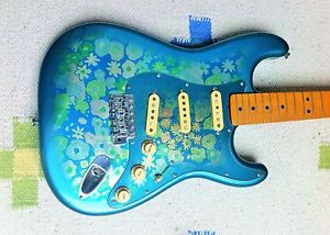Fender Japan Stratocaster *Blue Flower* 1993 Gorgeous!