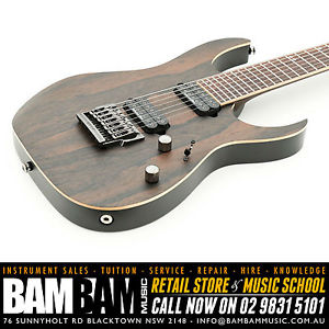 Ibanez Premium RG927WFXZC Electric Guitar - Natural Flat