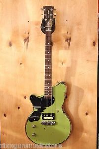 Margasa USA Kashmir, Custom Relic Electric Guitar 2016 Olive Green LEFT Handed