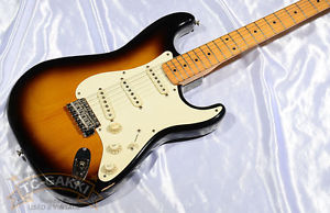 1983 Fender Japan ST57-115 "JV Serial" 2 TONE SUNBURST Free Shipping Vintage