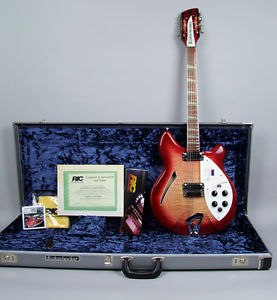 2000 Rickenbacker 360/12CW Fireglo Carl Wilson #314 12-String Guitar w/OHSC USA