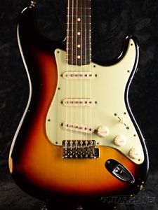 Fender Custom Shop TBC 1960 Stratocaster Relic -3 Color Sunburst Electric