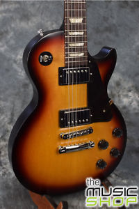 New Gibson 2016 Les Paul Studio Faded T Electric Guitar with Bag - Fireburst