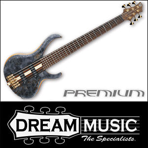 Ibanez Premium BTB1606 6 String Bass Guitar Deep Twilight Flat Finish RRP$2799