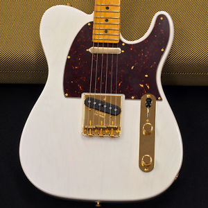 Used Fender Limited Edition Select Light Ash Telecaster White Blonde 2016 Guitar