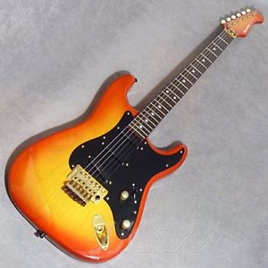 Used FERNANDES FST Valley From Japan Arts Type With Gigbag Cherry Sunburst