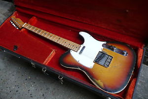 Fender Telecaster 1965 Maple Cap 64 Decal Incl Original Hag Tags & 69 Case