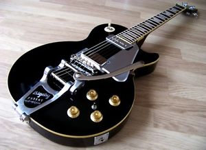 TPP Neil Young OLD BLACK Epiphone Les Paul 56' Goldtop Bigsby Tribute Non Relic