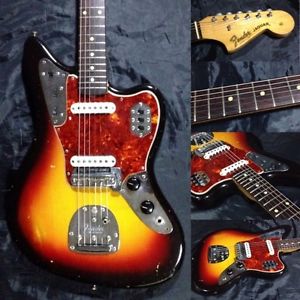 Fender made 1963 Jaguar clay dot / round board Electric Free Shipping