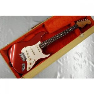Fender Yngwie Stratocaster Signature Red and White Used Electric Guitar Japan