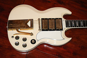 1961 Gibson SG Les Paul Custom White