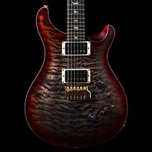 PRS Custom 24/08 Wood Library Limited Edition, Charcoal Cherry Burst Quilt