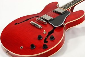 Gibson Memphis / ES-335 Dot Figured Cherry Electric Free Shipping