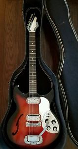 Vintage Harmony Silvertone Rebel S1453 Guitar in Great Condition!