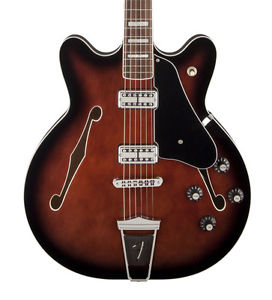 Fender Modern Player Coronado Guitare Électrique, Cerise Noire éclatant (NEUF)