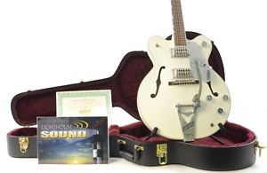 2012 Gretsch G6137TCB White Panther Electric Guitar w/ OHSC - Bigsby  G6137T CB