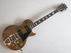 Gibson 1970 Les Paul Deluxe converted to Humbucker w/Bigsby Brown F/S #V32