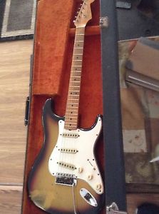 1965/66 Fender Stratocaster. Original Transition Guitar