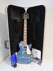 2015 Gibson USA Les Paul 100 Traditional Electric Guitar - Ocean Blue