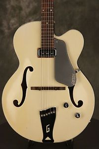 all original 1957 Gretsch 6187 Corvette IVORY w/ Green back and sides!!!