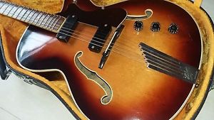 Vintage Hofner President Semi Acoustic Guitar Sunburst 1959-60 Beatles Jazz