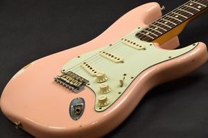 Fender Custom Shop 1960 Stratocaster Relic Shell Pink Electric Free Shipping