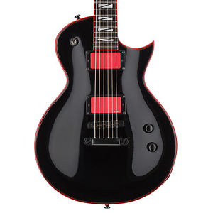 ESP LTD GH-600NT Gary Holt Signature Electric Guitar EMG Non Tremolo Black Red