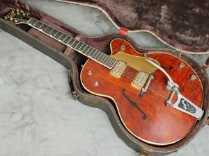 SUPERB 1st year 1958 Gretsch 6122 Chet Atkins Single Cut Country Gent + OHSC