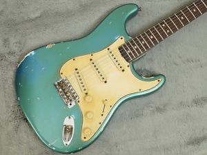 SUPERB original vintage 1966 Custom Colour Lake Placid Blue Fender Stratocaster