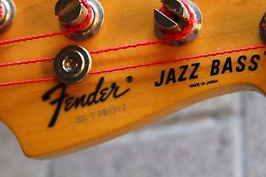 Fender Marcus Miller Jazz Bass Natural MIJ Japan