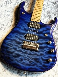 Free Shipping New MUSICMAN JP15-6 Quilt Blue Berry Burst Electric Guitar