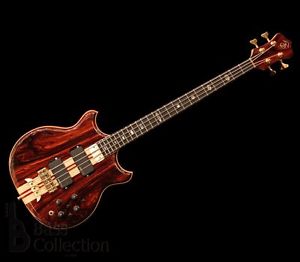 ALEMBIC SCSB4-GDV Stanley Clarke Sig Deluxe ‘14 VG condition w/Hard Case