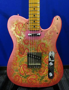 Rare Fender Japan Telecaster Pink Paisley JV-Serial Made in Japan Vintage Guitar