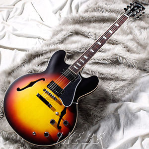 Gibson Memphis ES-335 Satin 2016 (Sunset Burst) New    w/ Hard case