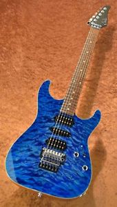 Suhr Standard Aqua Blue Burst w/hard case F/S Guitar Bass from Japan #E997