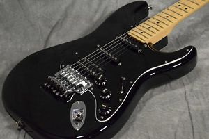 Used Fender Japan ST72-SSH Black  Maple From JAPAN F/S