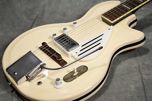 1965 SUPRO White Holiday Vintage Electric Guitar Free Shipping