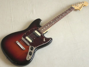 Free Shipping Used Fender American Special Mustang 3 Color Sunburst Guitar